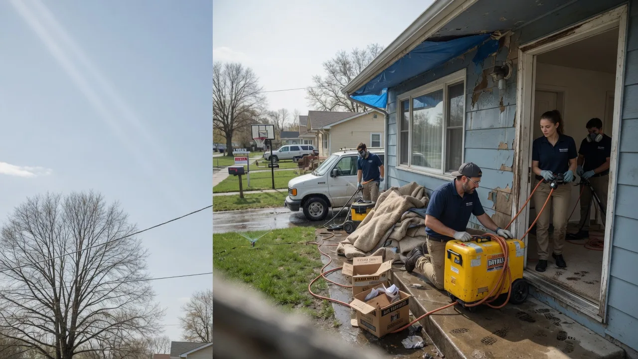 Basement Flood Cleanup in Claremont, SD near me
